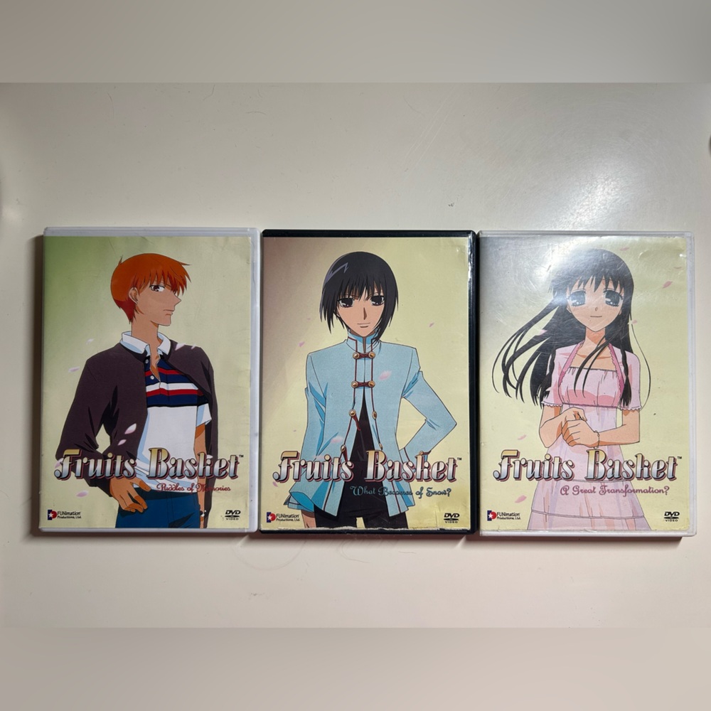 [FREE w/BUNDLE PURCHASE!]- Fruits Basket Anime DVD Set